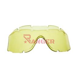 Lente de recambio para gafas de cristal antivaho antirayaduras Amarillo