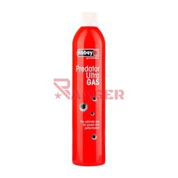 [198001] BOTELLA GAS ABBEY PREDATOR ULTRA GAS 700ML ROJA