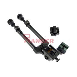 [605242] BIPODE SWISS ARMS PLEGABLE ALUMINIO NEGRO