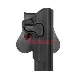 [2-R291100/AM-1911G2] FUNDA PISTOLA RIGIDA AMOMAX 1911 NEGRA