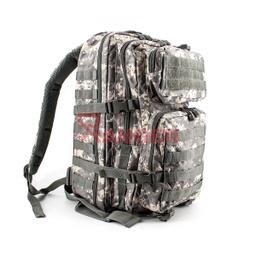 Mochila táctica Molle 36 litros 4 bolsillos espalda acolchada ACU Digital