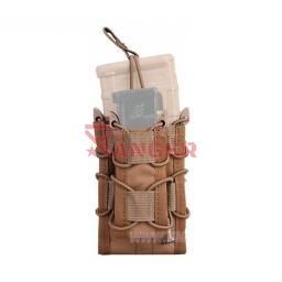 [EM6346CB] POUCH CARGADOR DOBLE FU/PI TACO EMERSON COYOTE