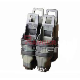 POUCH CARGADOR RÍGIDO DOBLE M4/PISTOLA MULTICAM