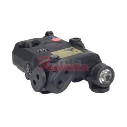 [TB0074] LASER ROJO FMA LINTERNA AN/PEQ-15 NEGRO