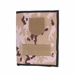 CARPETA MILITAR CON CIERRE VELCRO 19X25 CM ÁRIDO