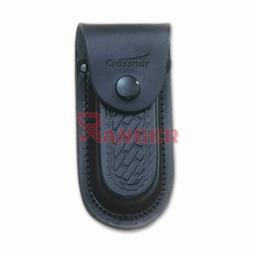 [78385] FUNDA NAVAJA CUERO PEQ. NEGRA