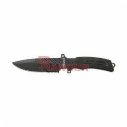 CUCHILLO ALPINO TÁCTICO C/FUNDA DE CUERO