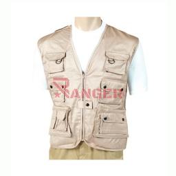 CHALECO SAFARI MULTIBOLSILLOS BEIGE