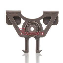ADAPTADOR PISTOLA RÍGIDO MOLLE TRIÁNGULO TAN