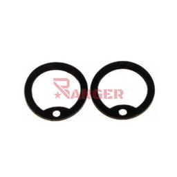 [131225] SILENCIADOR CHAPA IDENTIF. IMMORTAL EU/US GOMA REDONDO 2PCS NEGRO