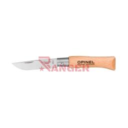 [121040] NAVAJA OPINEL INOXIDABLE Nº4 MADERA