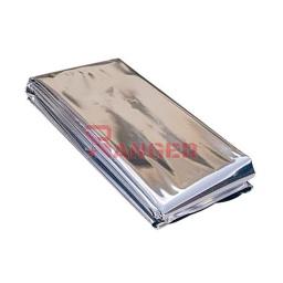 MANTA TÉRMICA ALUMINIZADA 160 CM X 210 CM PLATA
