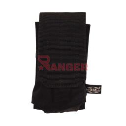 [30614A] POUCH CARGADOR M4 SIMPLE MAX MOLLE NEGRO