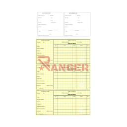 [100135] TARJETAS ARMAS PACK 3 AMARILLAS 1 BLANCA