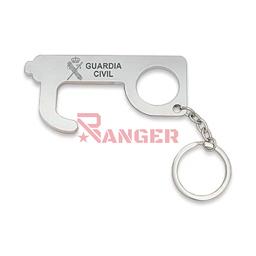 [09393GR4010] LLAVERO EMPUJADOR ANTICOVID GUARDIA CIVIL PLATAs