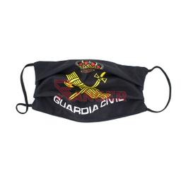 [30675GU] MASCARILLA REVERSIBLE NIVEL 3 GUARDIA CIVIL NEGRA