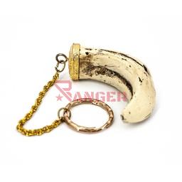 [19047] LLAVERO CROSSNAR COLMILLO BEIGE