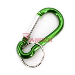 [300358-ODC] MOSQUETON LLAVERO GR. M255 8CM VERDE CLARO