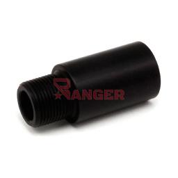 [AP2474] PROLONGACION CAÑON EXTERNO 2.8CM NEGRO