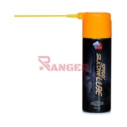[CZ0595] SILICONA LUBRICANTE PUFF DINO 220ML NEGRA-AMARILLA
