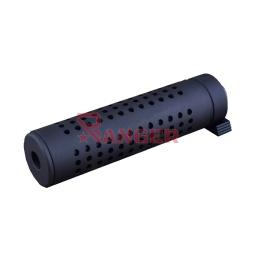 [BD0480] SILENCIADOR BIG DRAGON C/BOCACHA 145MM NEGRO