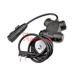 [AZ19245/105290] PTT Z-TACTICAL ZSLX CLARUS KENWOOD NEGRO