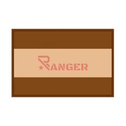 PARCHE PVC BARBARIC 7.5X5CM TAN