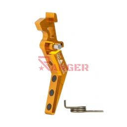 [MX-TRG001SAG] GATILLO-A CNC MAXX MODEL AVANZADO ALUMINIO DORADO