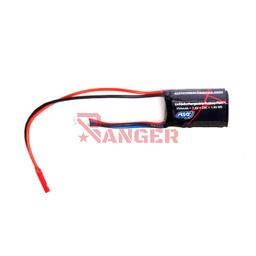 [18780A] BATERIA LIPO ASG 7.4V 250MAH 20C 1STICK NEGRA
