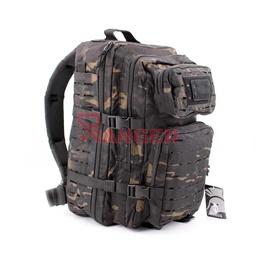 MOCHILA TÁCTICA 36L MOLLE CORTE LÁSER ACOLCHADA 4 BOLSILLOS POLIÉSTER