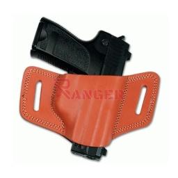 FUNDA PISTOLA CUERO BIKINI ZURDO MARRÓN