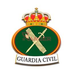 [09974] PIN BARBARIC GUARDIA CIVIL GENERICO BANDERA MULTICOLOR