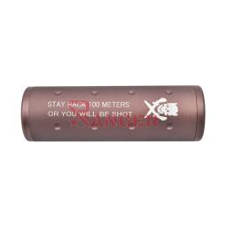 [BD0464] SILENCIADOR BIG DRAGON STUBBY 100MM TAN