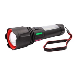 LINTERNA RECARGABLE CON 6 LED ROJOS IP44