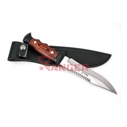 [5161-M] CUCHILLO MUELA ZAMAK CACHAS NEGRO