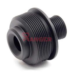 [T10-33] ADAPTADOR SILENCIADOR ACTION ARMY T10 TIPO B NEGRO