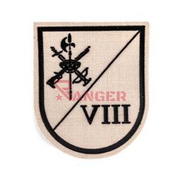 PARCHE LEGION VIII BANDERA COLON CON VELCRO TAN