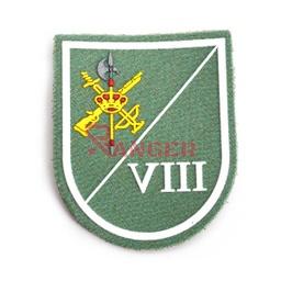 PARCHE LEGION VIII BANDERA COLON VELCRO TAN