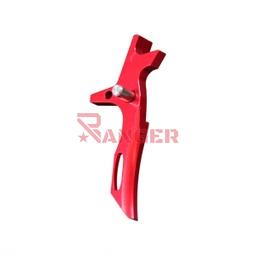 [BA-TR-RA-RD] GATILLO CNC BALYSTIK BLADE M4 AEG ROJO