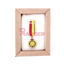 [140915] MEDALLA MINIATURA OPERACION BALMIS AMARILLA-ROJA