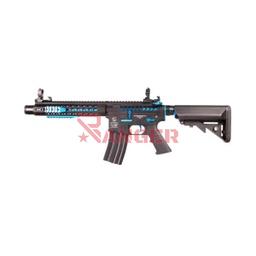 [180771] FUSIL COLT M4 BLAST BLUE FOX ED FULL METAL MOSFET NEGRO-AZUL