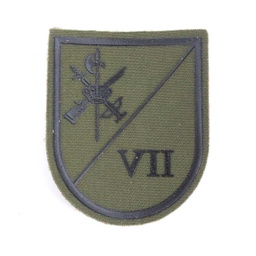 PARCHE LEGION VII BANDERA VALENZUELA C/VELCRO VERDE
