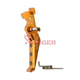 [MX-TRG001SEG] GATILLO-E CNC MAXX MODEL AVANZADO ALUMINIO DORADO