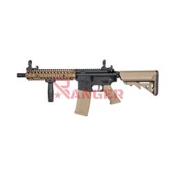 [SPE-01-030869-00] FUSIL SPECNA ARMS DANIEL DEFENSE MK18 SA-E19 EDGE 2.0 CARBINE 026 TAN-NEGRO