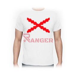 CAMISETA IMMORTAL CRUZ BORGOÑA BLANCA