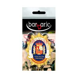 [16143] PLACA CARTERA BARBARIC ESCOLTA PRIVADO