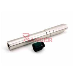 [AIP022-HC-02S] AIP STAINLESS STEEL THREADED OUTER BARREL-TM HI-CAPA 5.1 SILVER