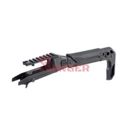 [U01-007] CULATA PLEGABLE PARA AAP01 ACTION ARMY NEGRO