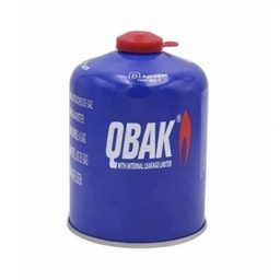 Cartucho de gas con rosca 450 g para estufa portátil azul