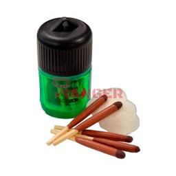 [V429725] CERILLAS ANTITORMENTA MADERA BCB BOTE VERDE